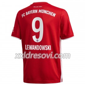 FC Bayern München Robert Lewandowski 9 Domaći Nogometni Dres 2020-2021
